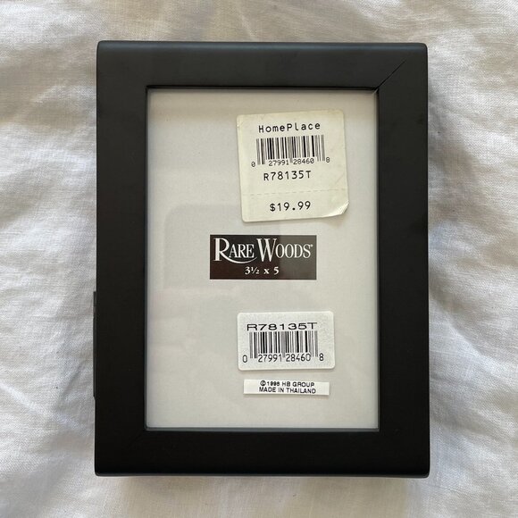 Black Tri Circular Rosewood Picture Frame - Picture 5 of 13